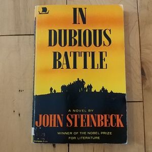 "In Dubious Battle" by John Steinbeck book